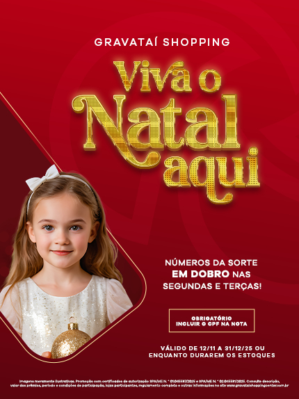 PROMOÇÃO NATAL GRAVATAÍ SHOPPING